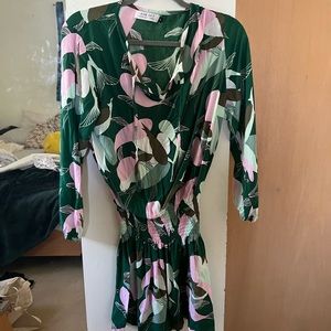 Ava Sky / Fighting Eel dress in koi print